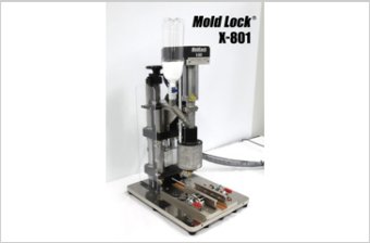 卓上で70ccまで成形可能なMold Lock®（モールドロック®）X-801シリーズ