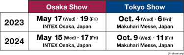 Show Schedule 