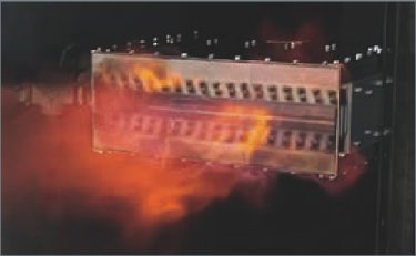 熱風発生装置(水素燃焼式)